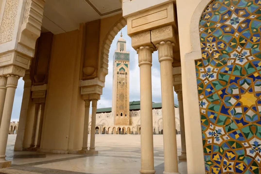 Casablanca: visita à Mesquita Hassan II e ao Museu do Judaísmo
