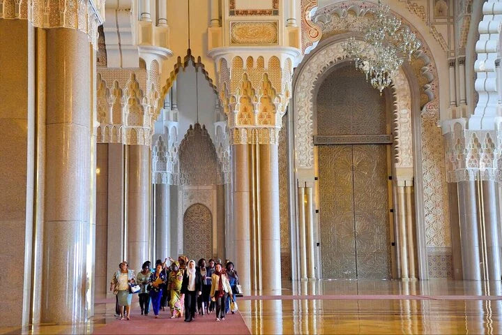 Casablanca: visita à Mesquita Hassan II e ao Museu do Judaísmo