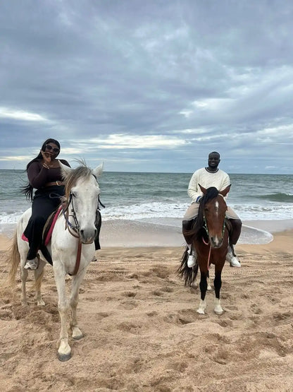 Casablanca: Ausritt am Strand und im Wald