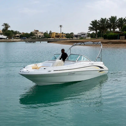 El Gouna : Excursion privée en hors-bord vers Bayoud (Sea Ray 210 Lara)