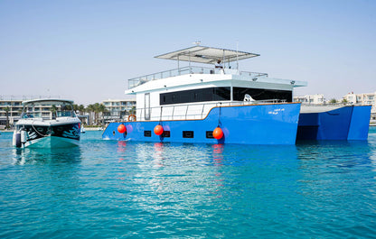 Marassi: Gita in Yacht Privato con Nuoto e Pranzo Opzionale sulla Costa Nord