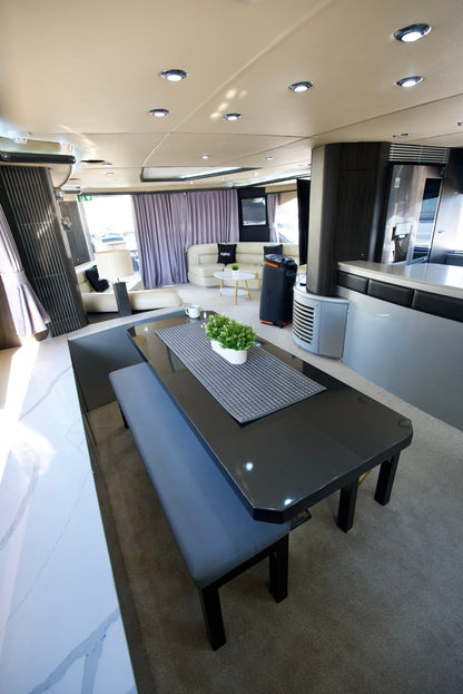 Dubai: privétour Sunseeker 90FT jacht