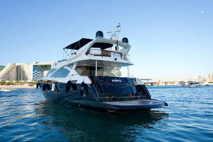 Dubai: privétour Sunseeker 90FT jacht