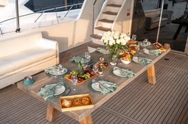 Dubai: Private Numarine 80FT EVA-Luxusyacht-Vermietung