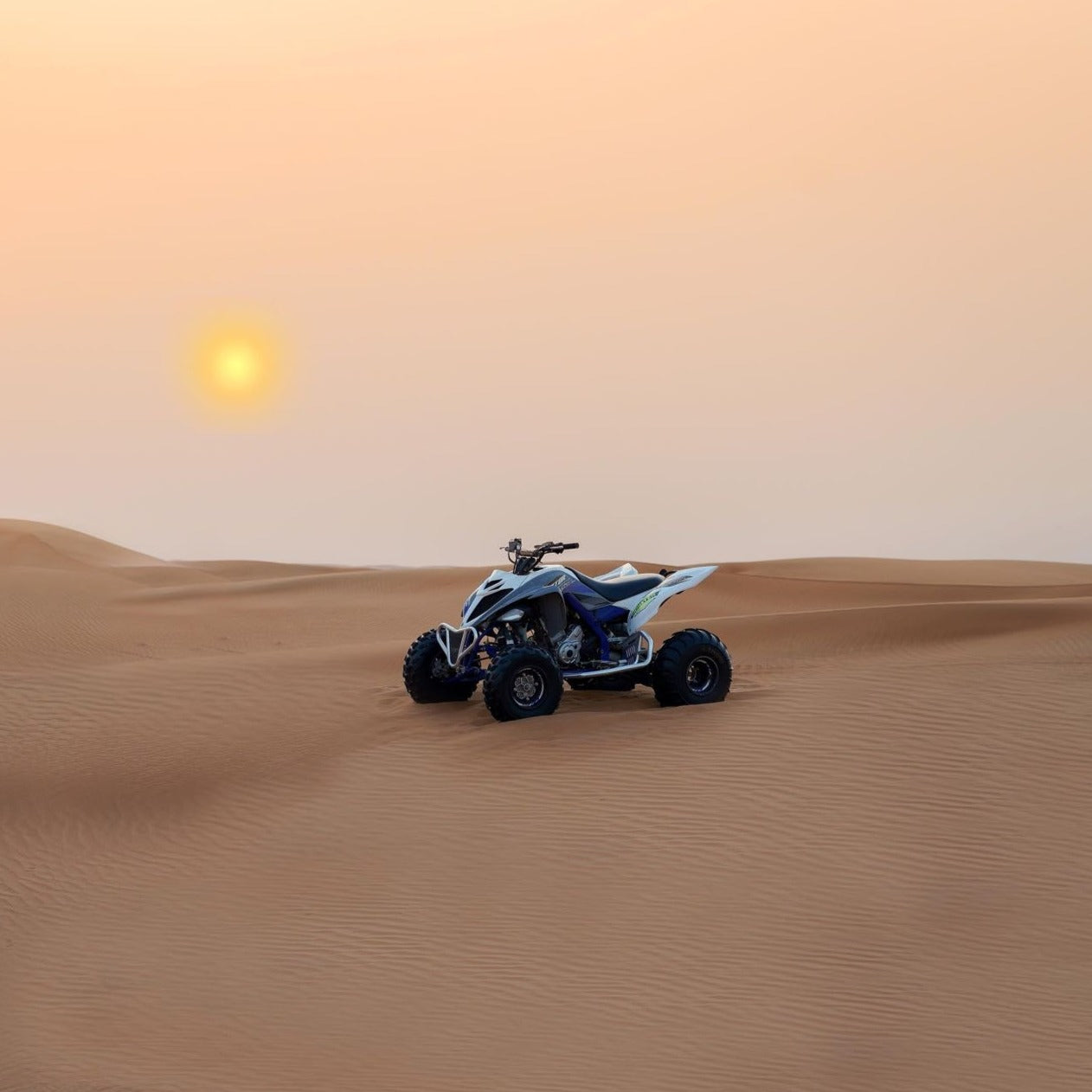 Dubai: passeio de quadriciclo Yamaha Raptor 700cc