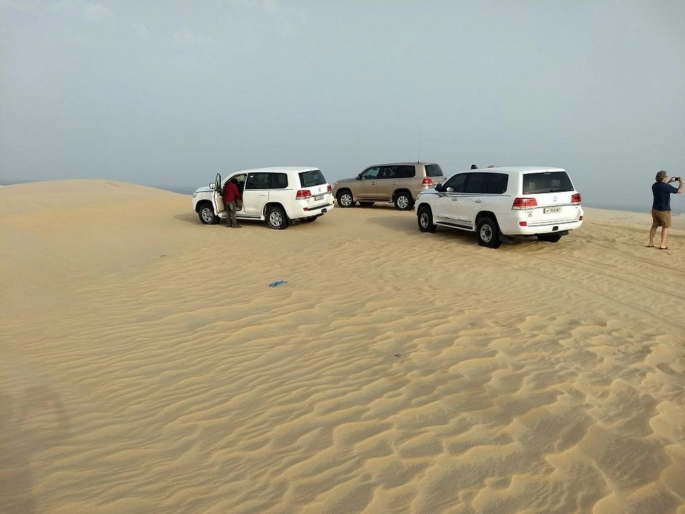Doha: 4x4 Half-Day Desert Safari, Camel Ride, Sandboarding and Inland Sea Tour