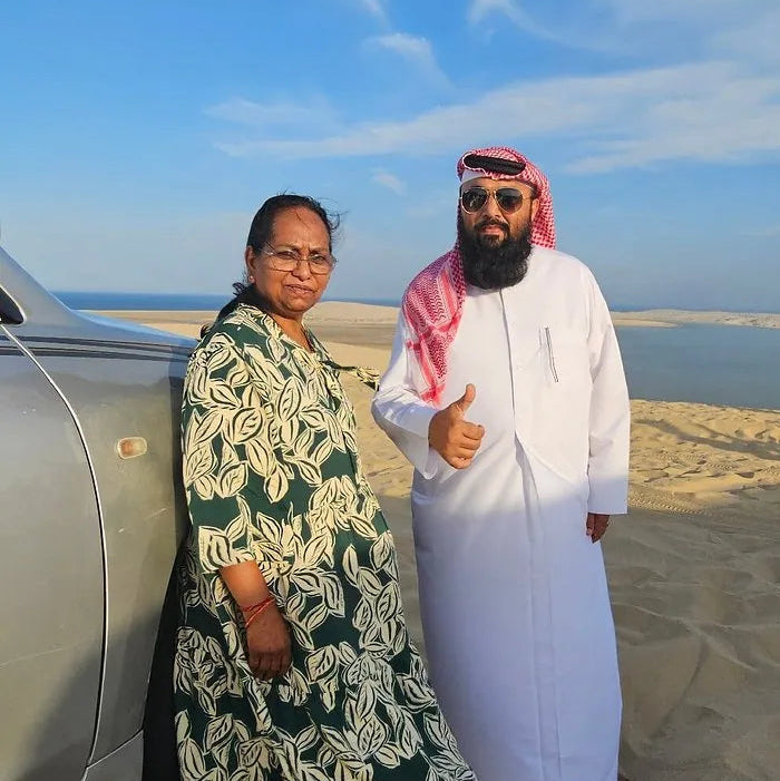 Doha: Ökensafari, Dune Bashing och Sandboarding-tur