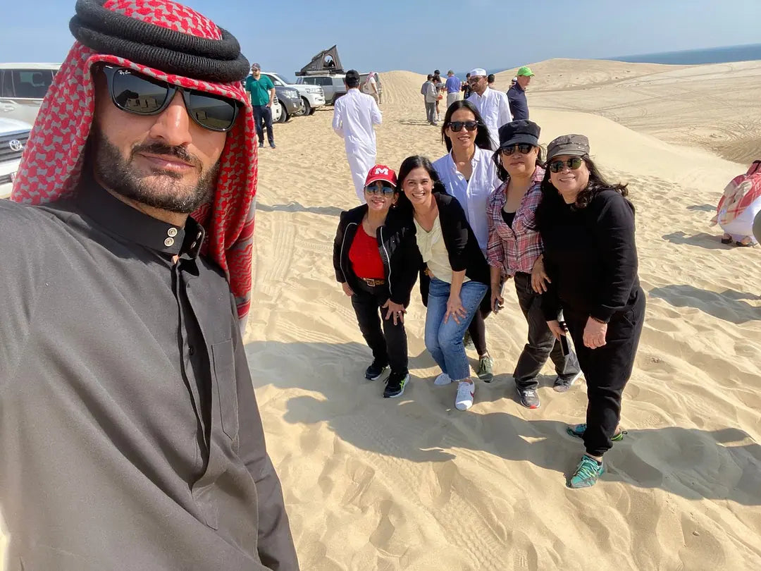 Doha: Ökensafari, Dune Bashing och Sandboarding-tur