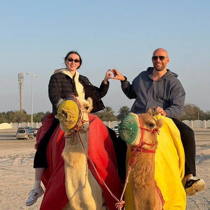 Doha: Ökensafari, Dune Bashing och Sandboarding-tur