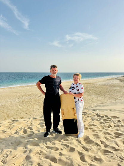Doha: Half-Day Desert Safari Trip with Dune Bashing, Inland Sea and Sunrise or Sunset Views