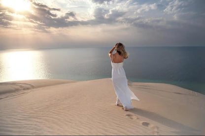 Doha: Inland Sea Desert Safari with Dune Bashing, Camel Ride and Sandboarding