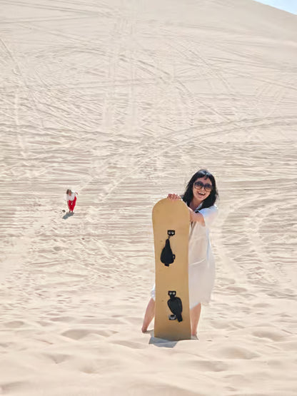 Doha: Inland Sea Desert Safari with Dune Bashing, Camel Ride and Sandboarding