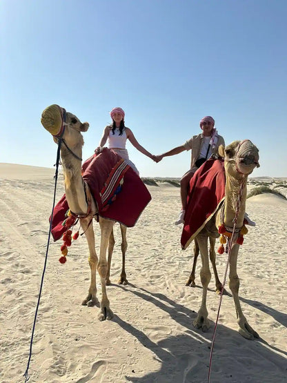 Доха: сафари по пустыне к Внутреннему морю с сэндбордингом и катанием на верблюдах