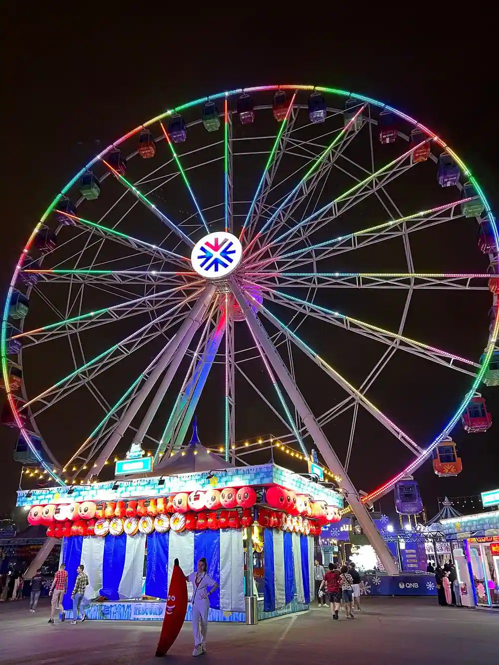 Doha: Ingresso para o Lusail Winter Wonderland e visita ao Qanat Quartier