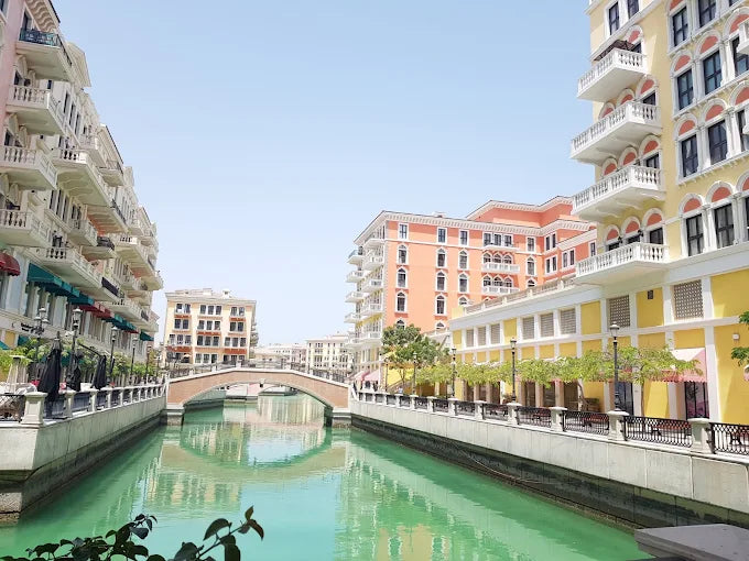 Doha: Ingresso para o Lusail Winter Wonderland e visita ao Qanat Quartier