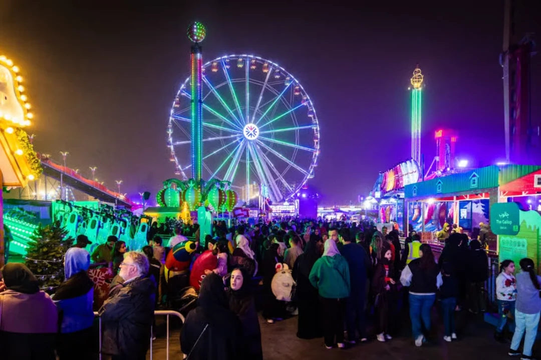 Doha: Ingresso para o Lusail Winter Wonderland e visita ao Qanat Quartier