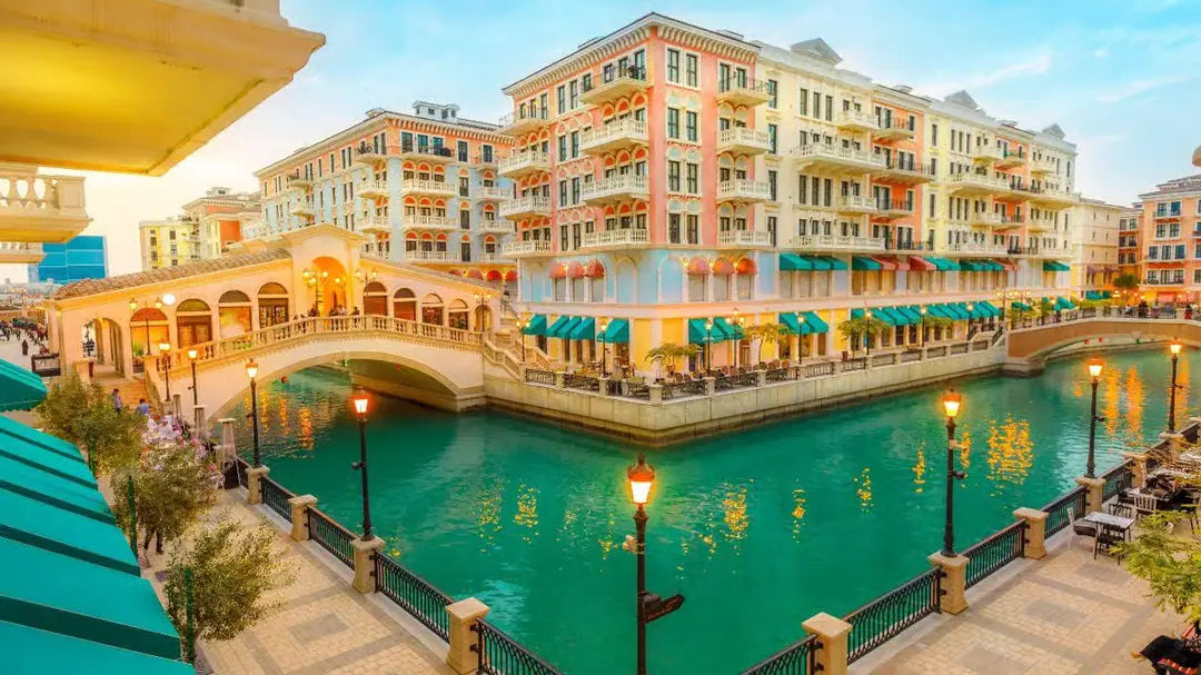 Doha: Ingresso para o Lusail Winter Wonderland e visita ao Qanat Quartier