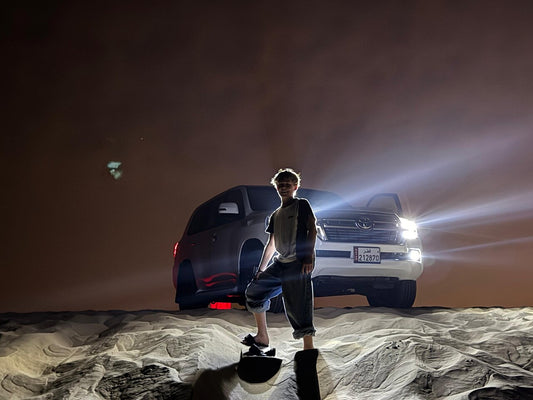 Doha : safari nocturne dans le désert, balade à dos de chameau et observation des étoiles