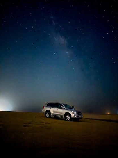 Doha: safari nocturno por el desierto, paseo en camello y observación de estrellas