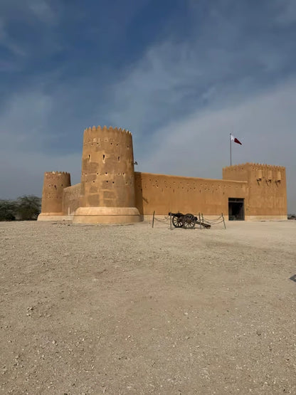 Doha : Circuit de la côte nord jusqu'au fort d'Al Zubarah et à l'île Pourpre