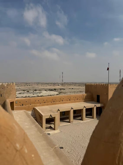 Doha : Circuit de la côte nord jusqu'au fort d'Al Zubarah et à l'île Pourpre
