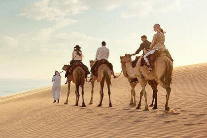 Doha: Overnight Desert Safari with BBQ and Inland Sea