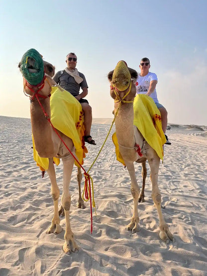 Doha: Overnight Desert Safari with BBQ and Inland Sea