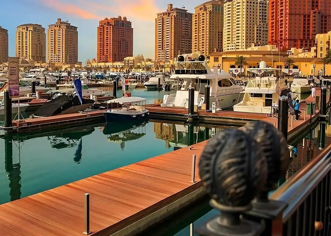 दोहा: पर्ल आइलैंड फूड और बोट टूर 7 चखने के साथ