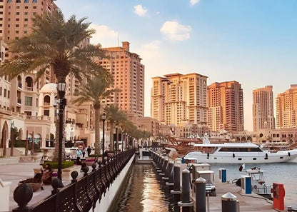 दोहा: पर्ल आइलैंड फूड और बोट टूर 7 चखने के साथ