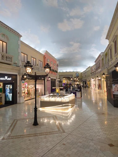 Doha: Privat bytur med gondoltur i Villaggio