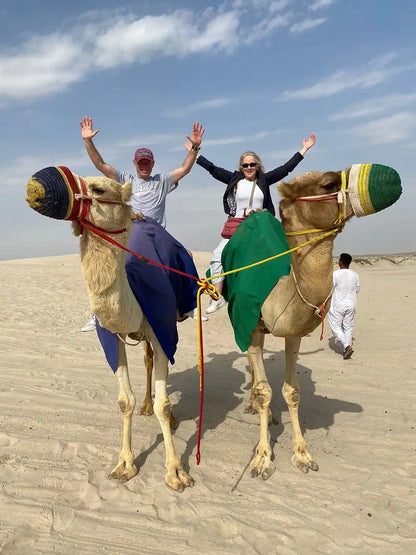 Doha: safari privato nel deserto con giro panoramico dello skyline di West Bay