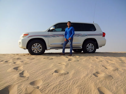 Doha: safari privato nel deserto con giro panoramico dello skyline di West Bay