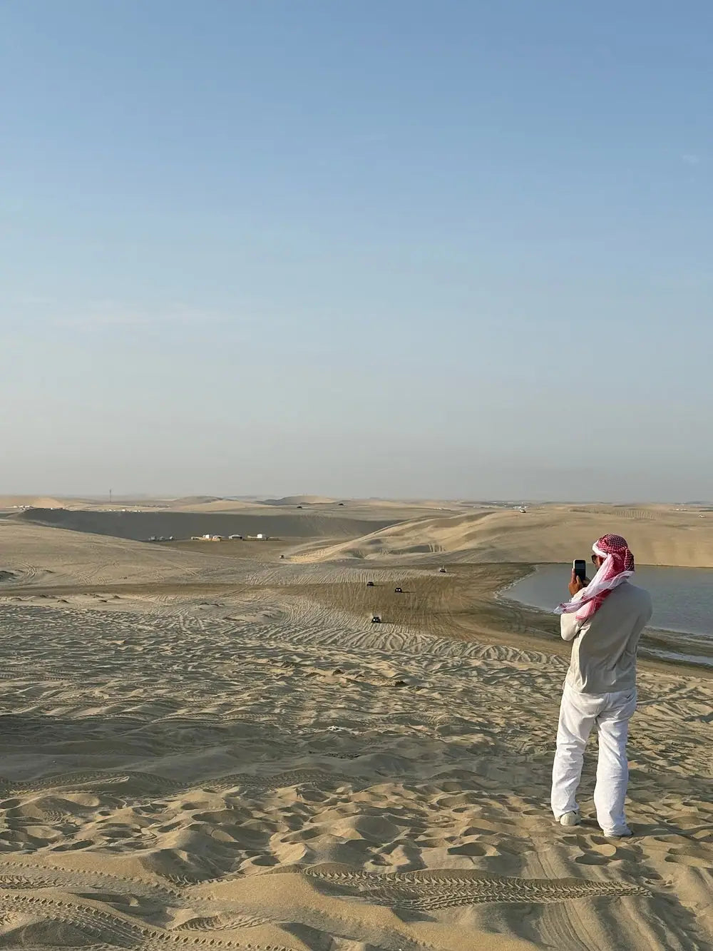 Doha: safari privato nel deserto con giro panoramico dello skyline di West Bay