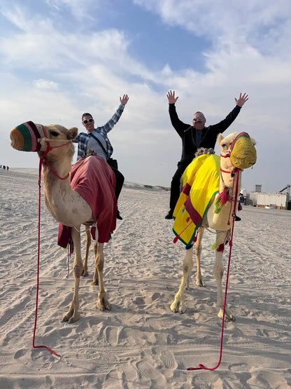 Doha: safari privato nel deserto con giro panoramico dello skyline di West Bay