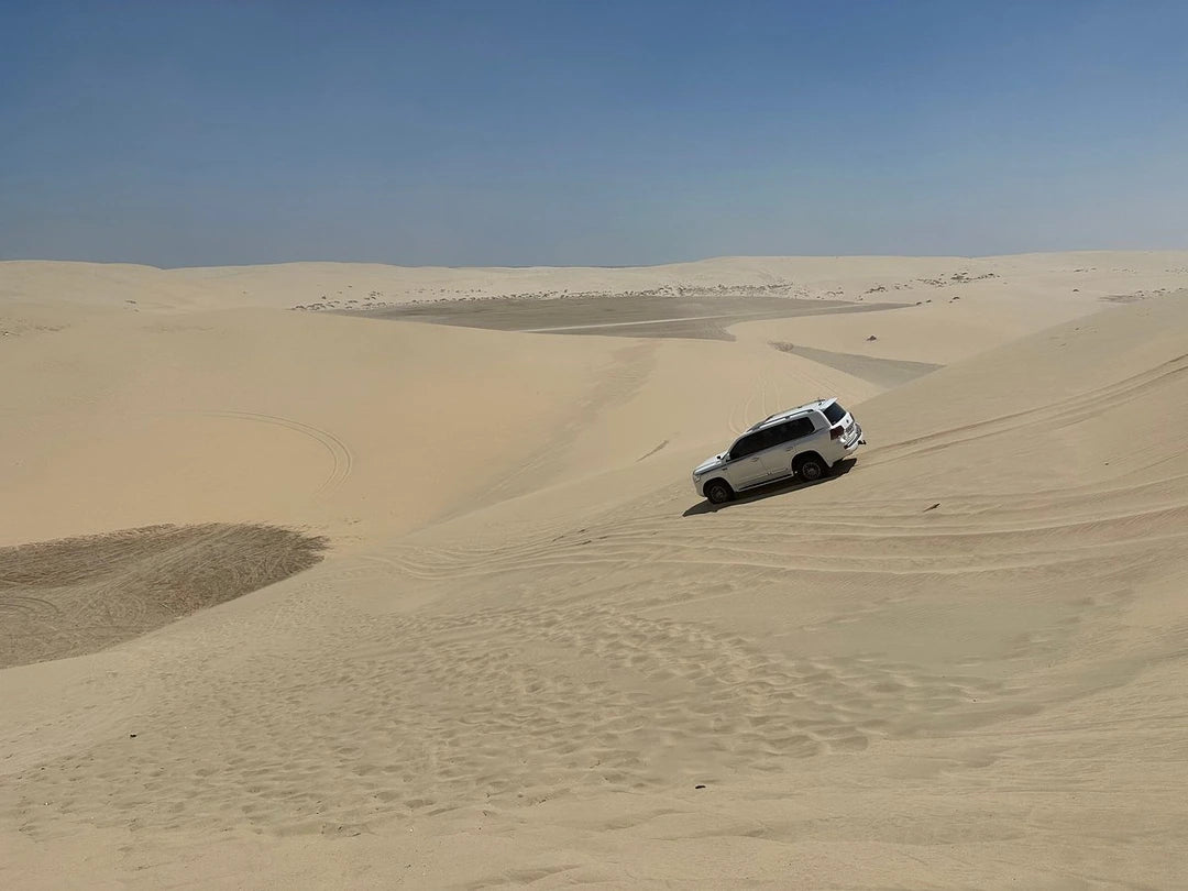 Doha: Private Half-Day Desert Safari, Dune Bashing and Inland Sea Trip