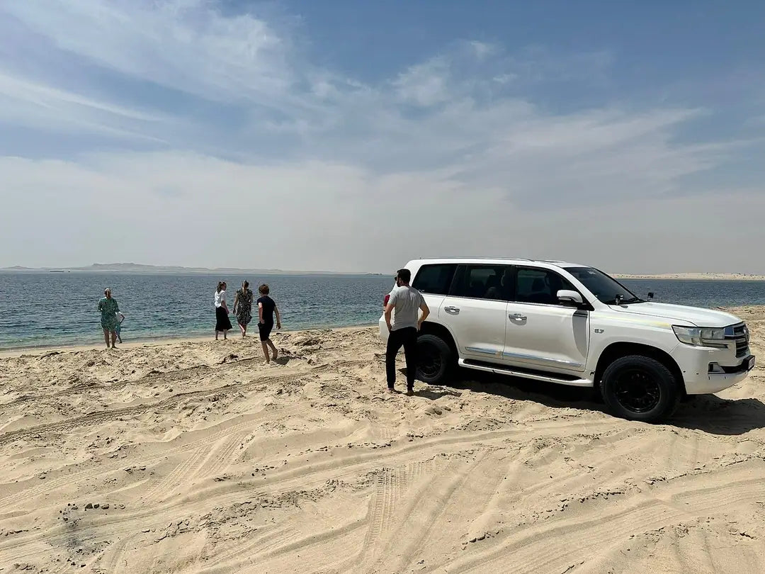 Doha: Private Half-Day Desert Safari, Dune Bashing and Inland Sea Trip
