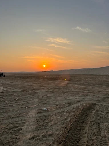 Doha: Private Half-Day Desert Safari, Dune Bashing and Inland Sea Trip