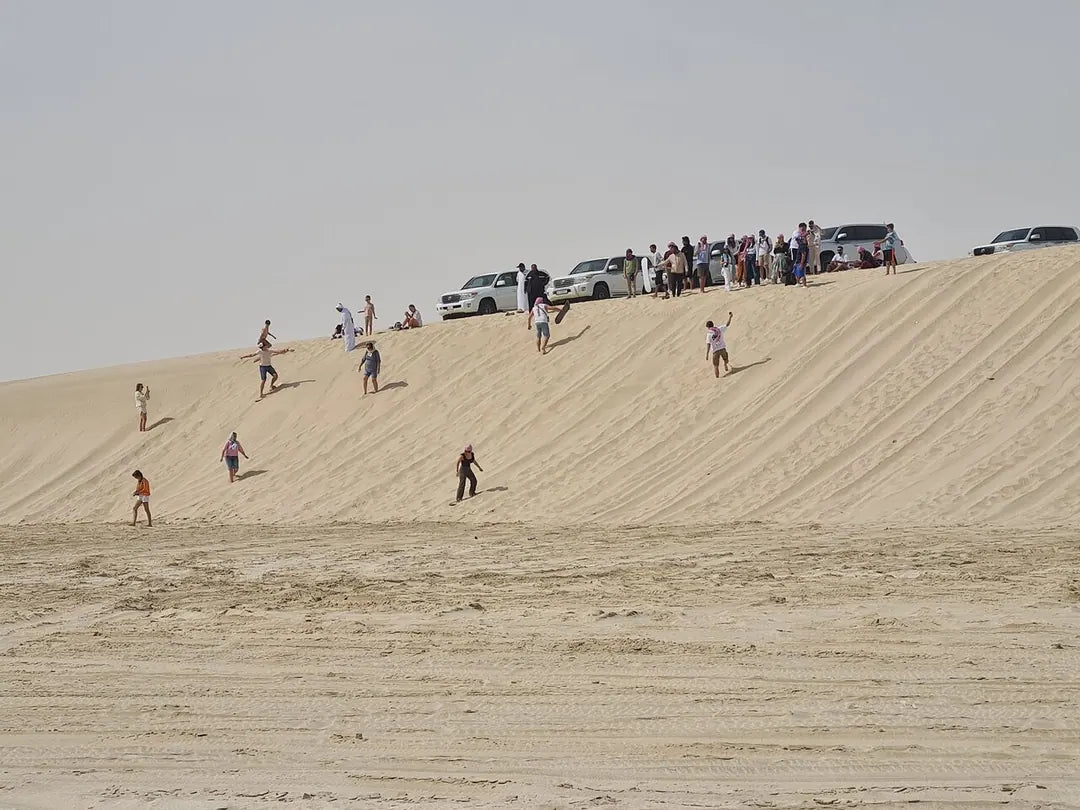 Doha: Private Half-Day Desert Safari, Sandboarding, Camel Ride and Inland Sea Tour