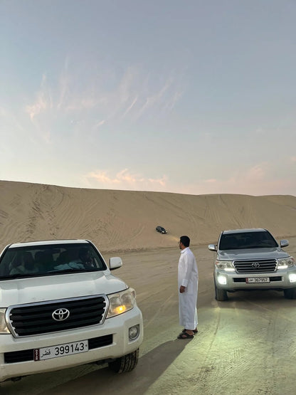 Doha: Private Half-Day Desert Safari, Sandboarding, Camel Ride and Inland Sea Tour