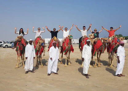 Doha: Private Half-Day Desert Safari, Sandboarding, Camel Ride and Inland Sea Tour