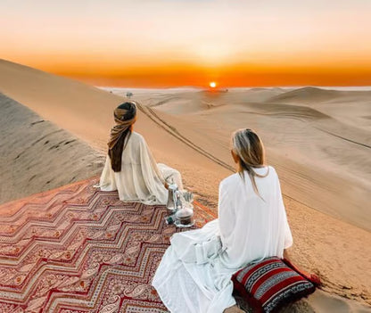 Doha : Safari dans le désert partagé ou privé avec dune bashing et sandboarding