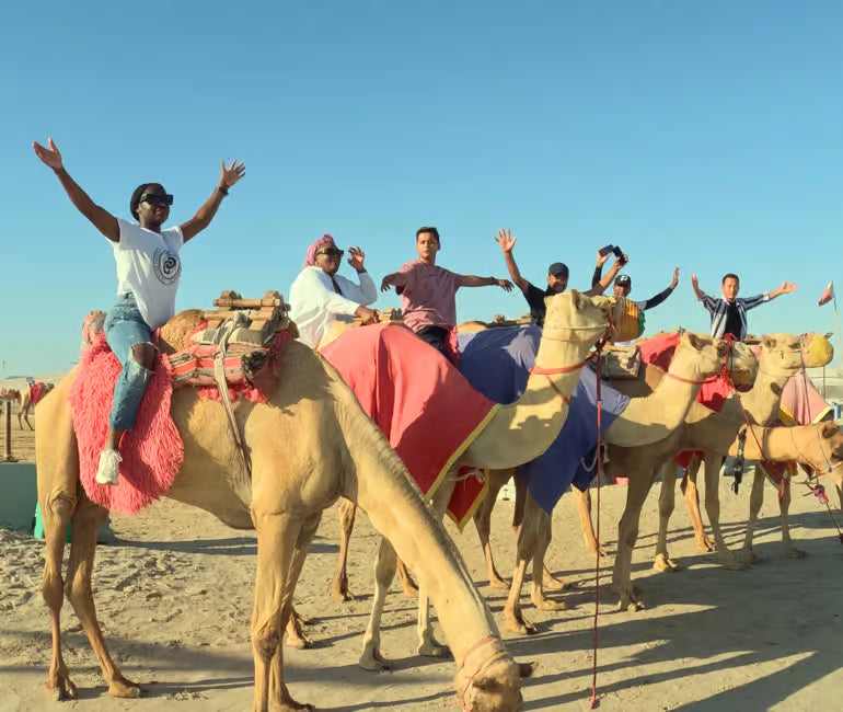 Doha : Safari dans le désert partagé ou privé avec dune bashing et sandboarding