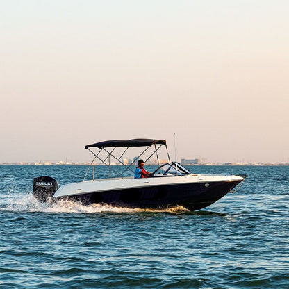 Doha: Speed Boat Adventure Along the Coastline with Hotel Pickup