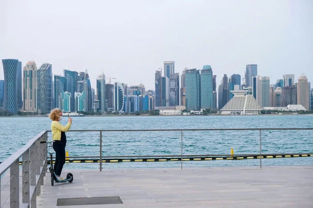 Doha: spacer fotograficzny o wschodzie słońca i miejska wycieczka w złotej godzinie