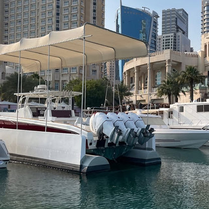 Doha: Sunset or Evening Private Boat Cruise in Lusail