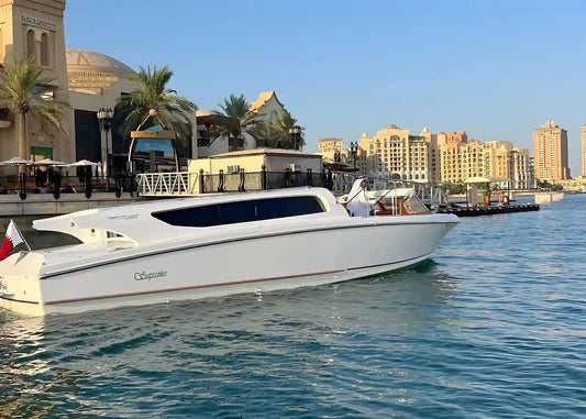 Doha: The Pearl Private Electric Boat Cruise
