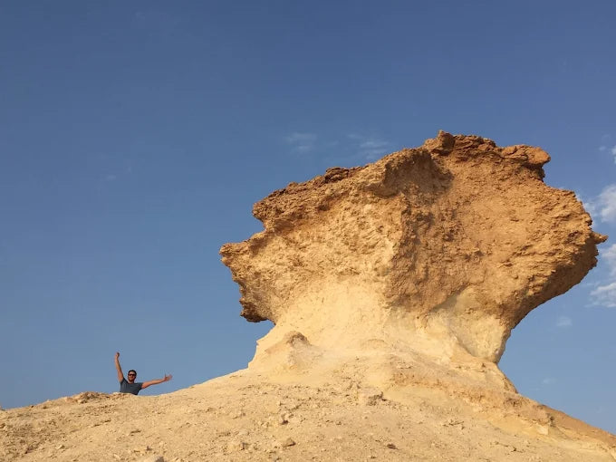 Doha: Pantai Barat Qatar, Balap Unta dan Patung Gurun