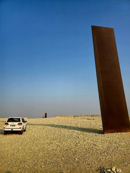 Doha: West Qatar Tour to Camel Racetrack, Richard Serra and Zekreet Beach