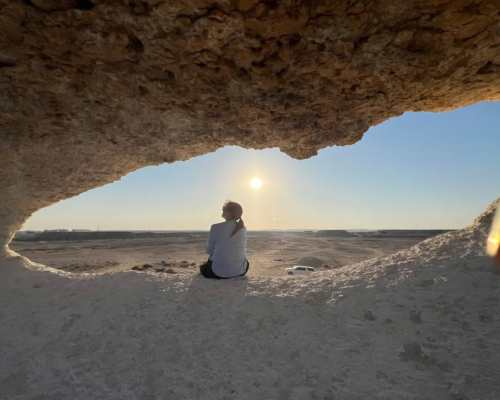 Doha: West Qatar Tour to Camel Racetrack, Richard Serra and Zekreet Beach