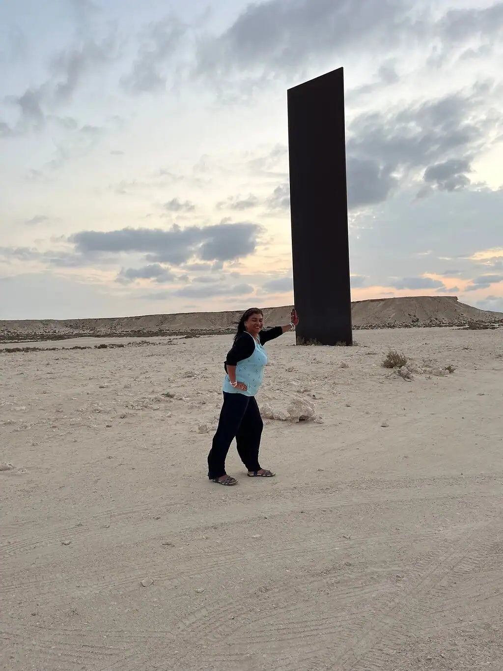 Doha: West Qatar Tour to Camel Racetrack, Richard Serra and Zekreet Beach